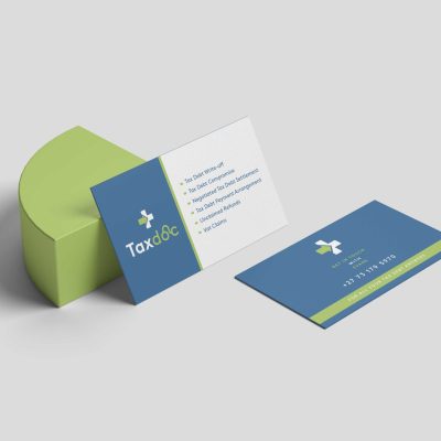 Business cards designed by a web design cape town company